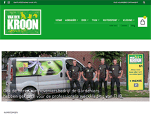 Tablet Screenshot of kroonshop.nl